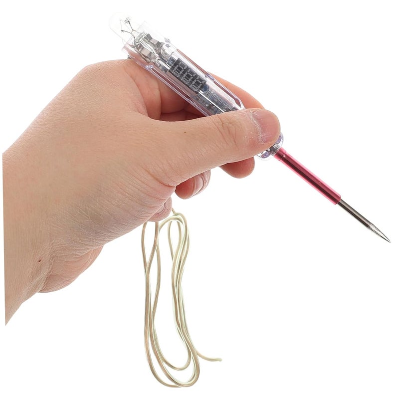 Healifty Digital Voltage Test Light with Long Probe for Auto Electrical Testing Fuse Checking Low Voltage Detection - Image 4